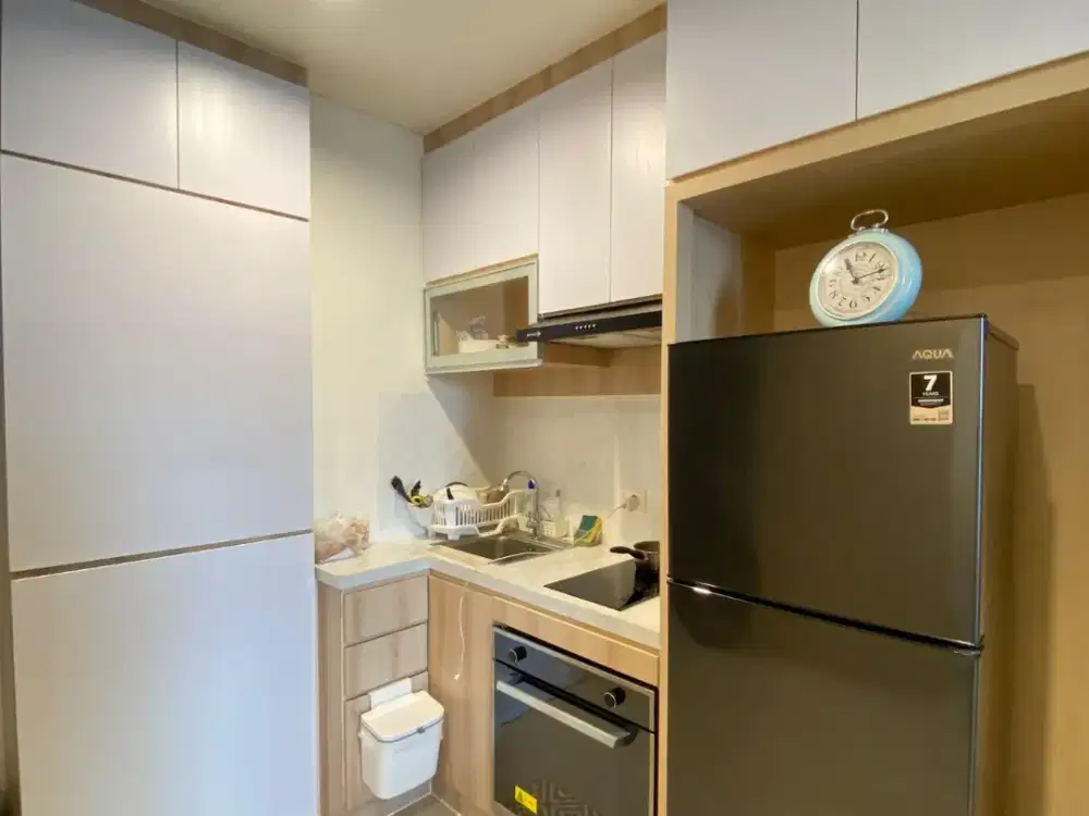 DIJUAL APARTEMEN CLEON PARK 2 BEDROOM  MURAH & FULL FURNISH , JGC, CAKUNG JAKARTA TIMUR