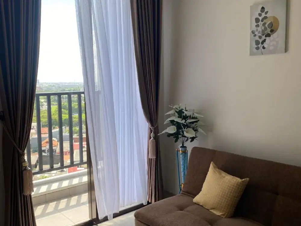 DIJUAL APARTEMEN CLEON PARK 2 BEDROOM  MURAH & FULL FURNISH