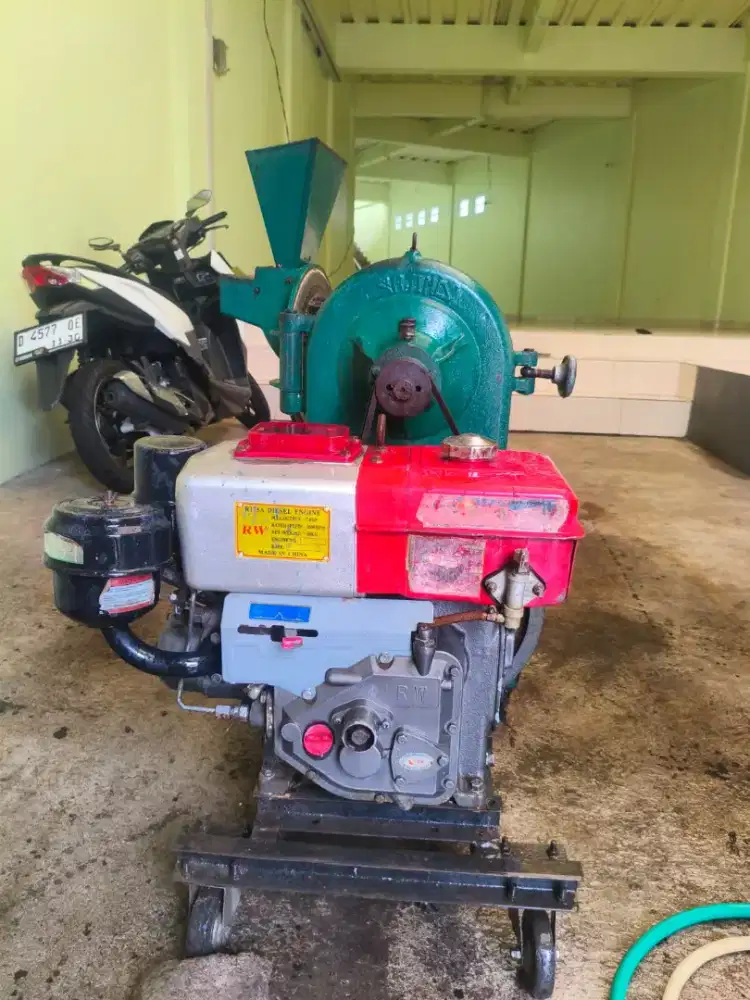 Mesin giling type ffc 23 + pengerak diesel solar 8 pk