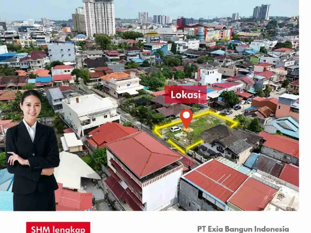 Dijual Kavling siap bangun 375 m2 SHM Baloi Imigrasi depan BCS Mall super strategis