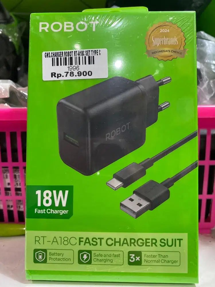 CHARGER ROBOT RT-A18 SET TYPE C