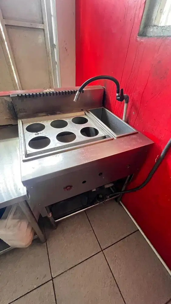 Alat rebus bakmie atau pasta