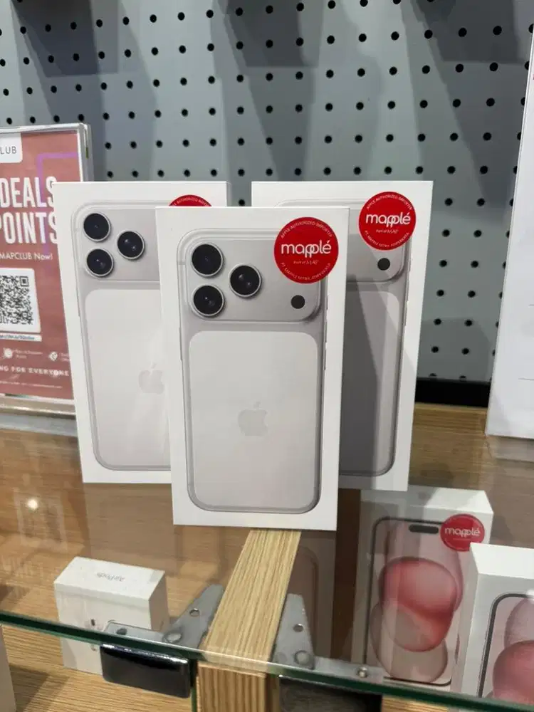 Iphone 17 promax silver 256gb new