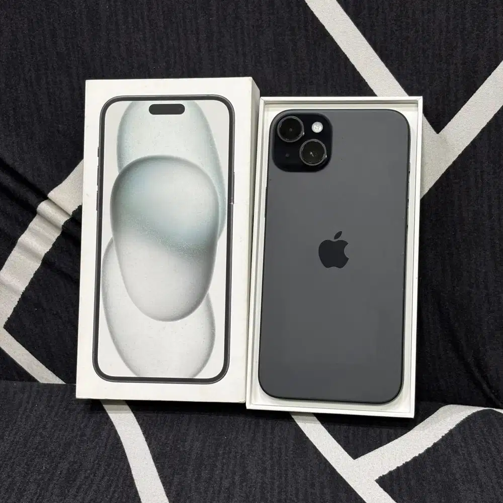 iPhone 15 Plus Black 128 GB iBox