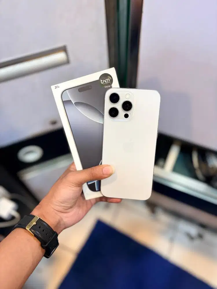 iphone 16 promax 256gb ibox white titanium
