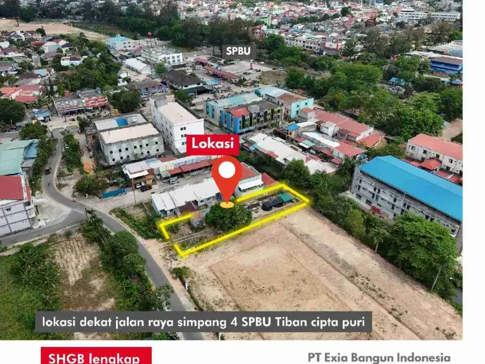 dijual Tanah Komersial strategis 732 m2 Tiban masyeba tiban 3 dekat jalan besar