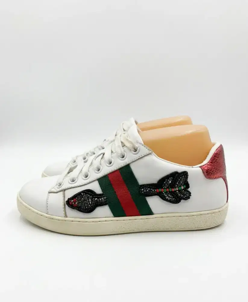Sepatu Sneaker Gucci Arrow Original Size 35
