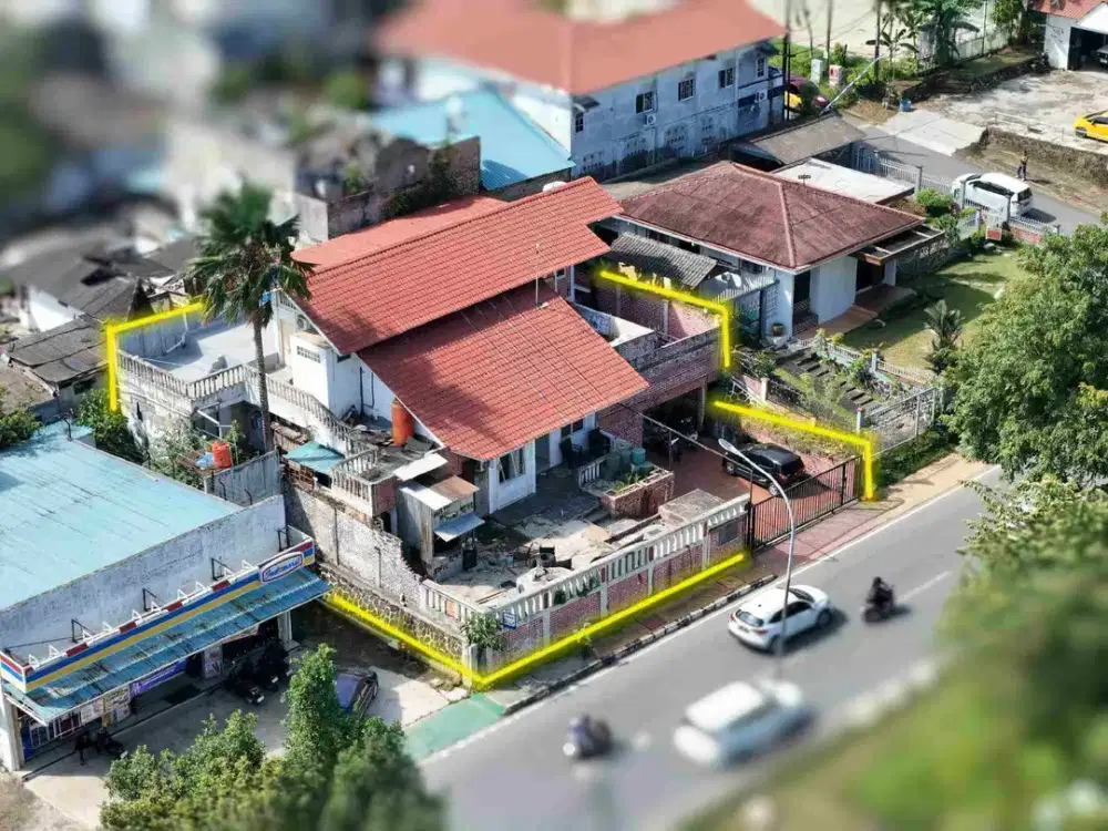 dijual rumah tepi jalan Seberang bcs mall tanah gede 445 M2 bawa pasaran nagoya