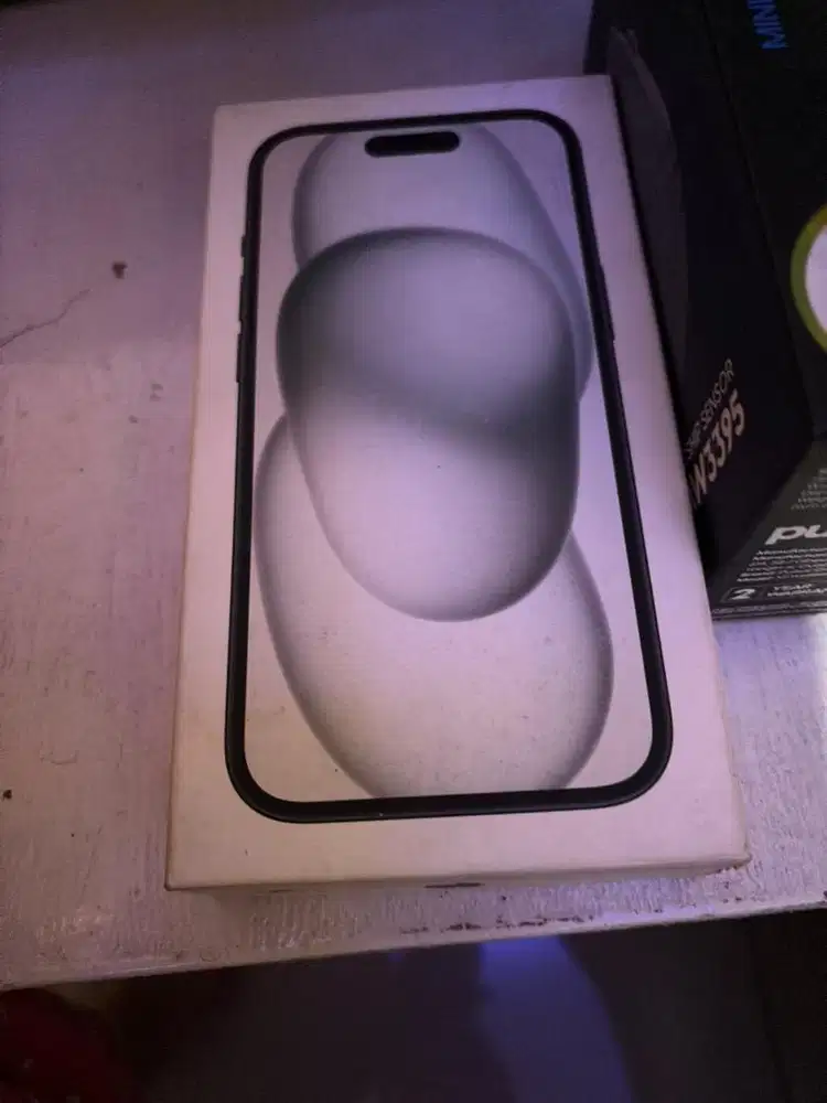 Iphone 15 128 black ex ibox garansi habis