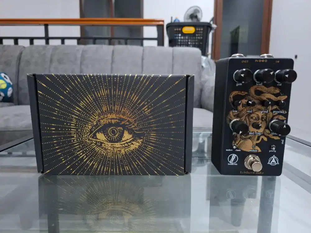 Lichtlaerm Audio Medusa Grinding Death Metal Distortion Efek Gitar