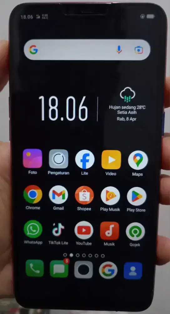 Oppo A3s 2/16Gb 4G Layar Poni