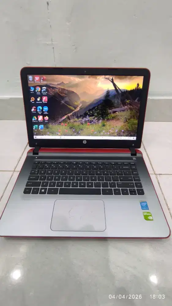 Laptop HP Bekas Core i5 RAM 512GB (Touchscreen)