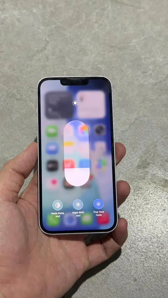 Iphone 14 Purple 256GB Terdaftar Hp charger