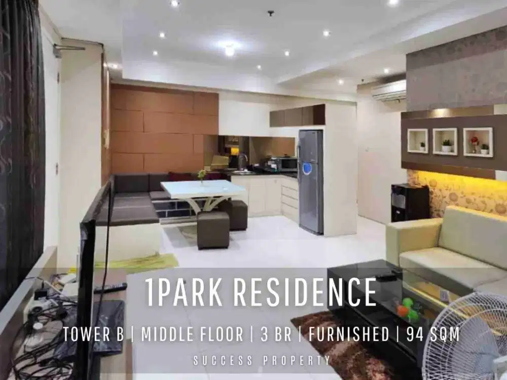 1Park Residence B Tower Middle Floor 3BR Fully Furnished Move-in Ready