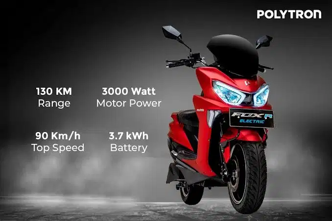 Jual Tangan Pertama Motor Polytron fox R Merah