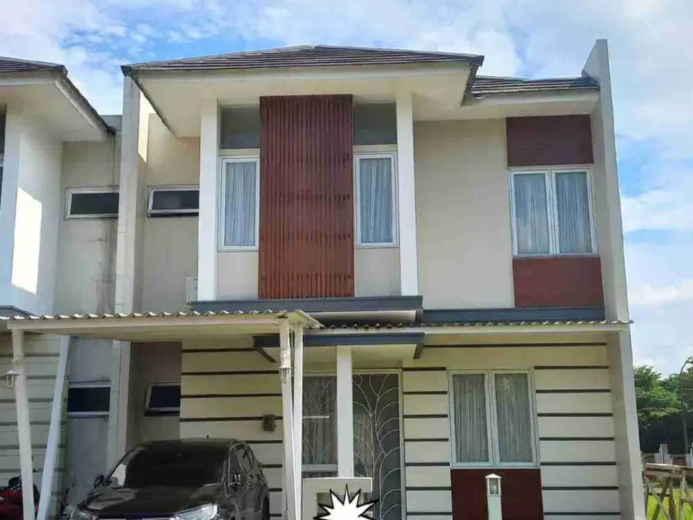 Disewakan rumah murah cluster baru kota wisata Cibubur.