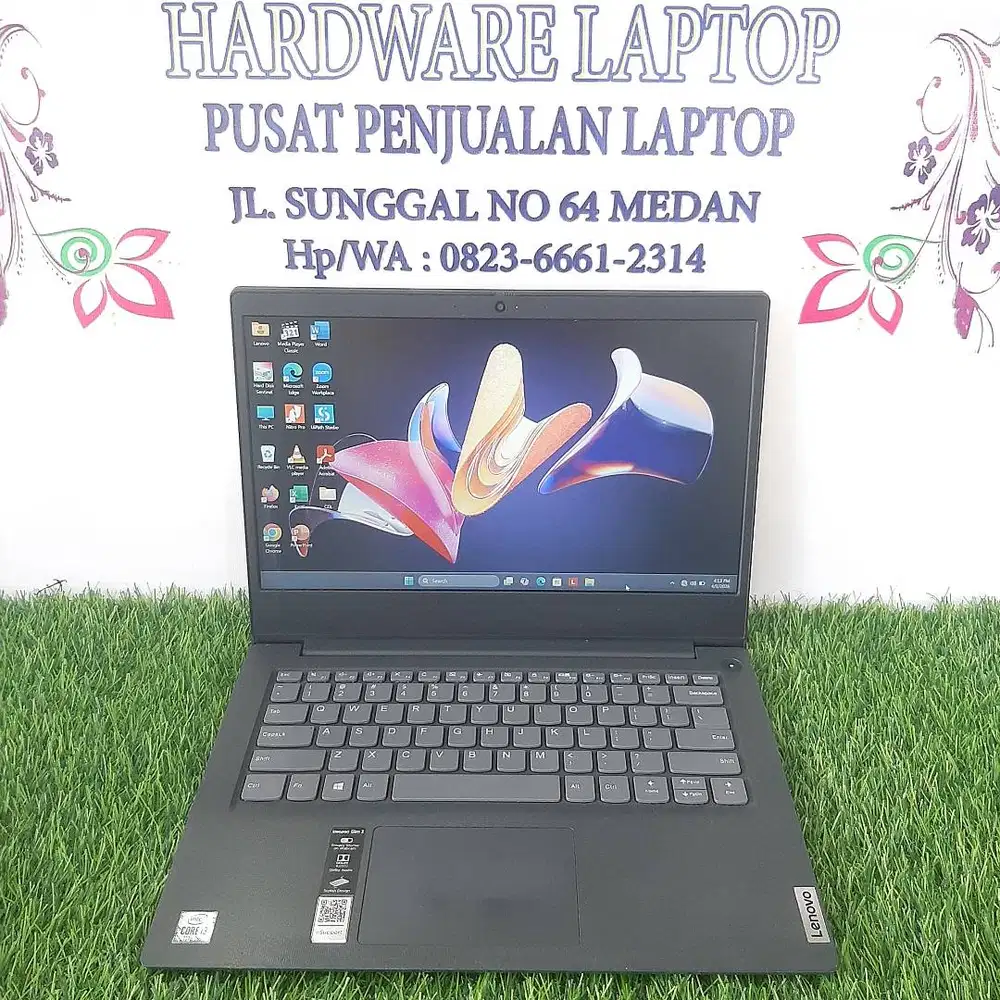 LAPTOP LENOVO IDP SLIM 3 CORE I3-1005G1 RAM 4GB SSD NVME 256GB