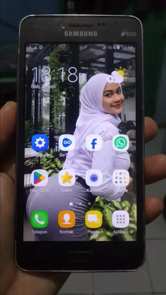 Samsung galaxy J2 prime 4G layar 5 inchi
