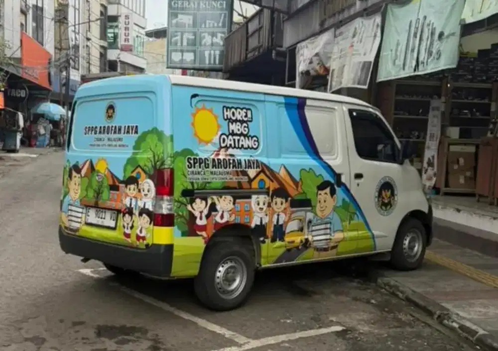 Decal Stiker mobil MBG Sppg