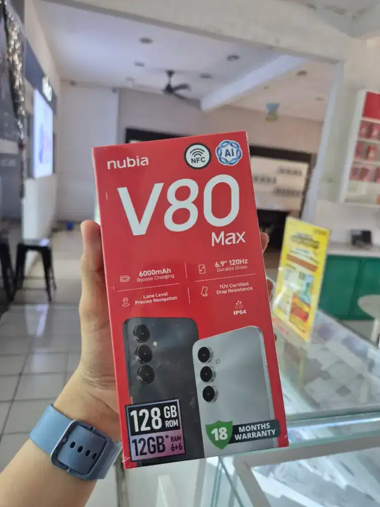 FLASH SALE NUBIA V80 MAX 1 JUTAAN SUDA RAM 6