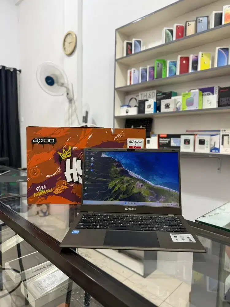 Laptop Axioo Hype 10 RAM 8GB SSD 256GB Lengkap kotak