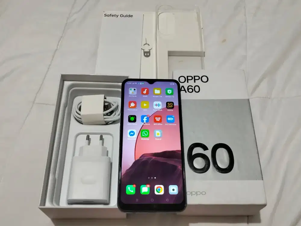 BUTUH UANG OPPO A60 RAM 8GB / 256GB 4G LTE 6.67in Finger 50MP 5000Mah