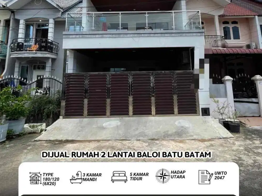 Dijual Rumah Batu Batam Baloi