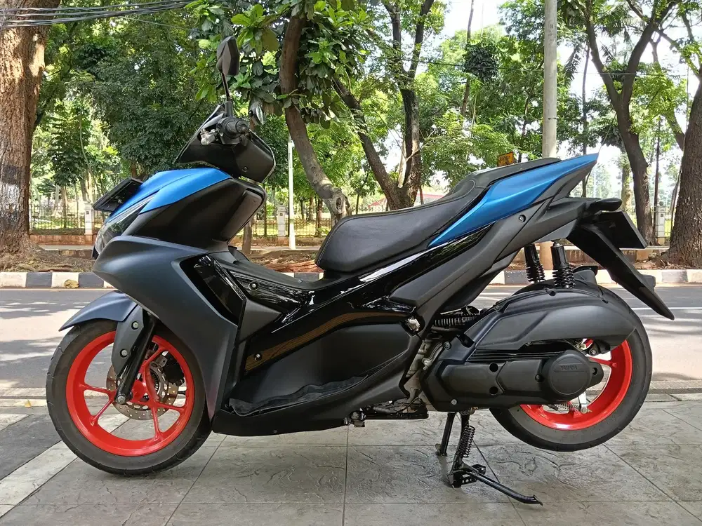 DIJUAL CASH NEW YAMAHA AEROX CIBERTY THN 2024 PAJAK IDUP SIAP PAKAI