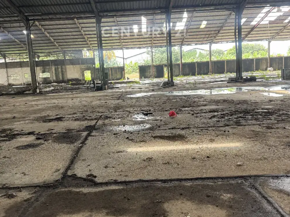 DIJUAL EX PABRIK HITUNG TANAH DI CITEUREUP BOGOR,