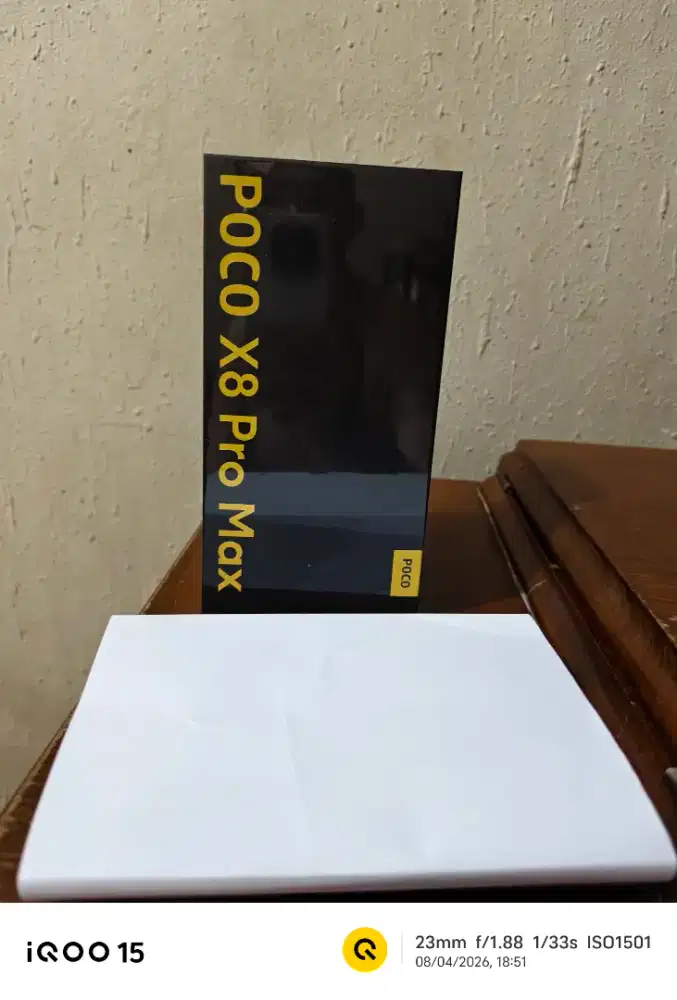 POCO X8 PRO MAX 12GB / 512GB WHITE SEGEL RESMI