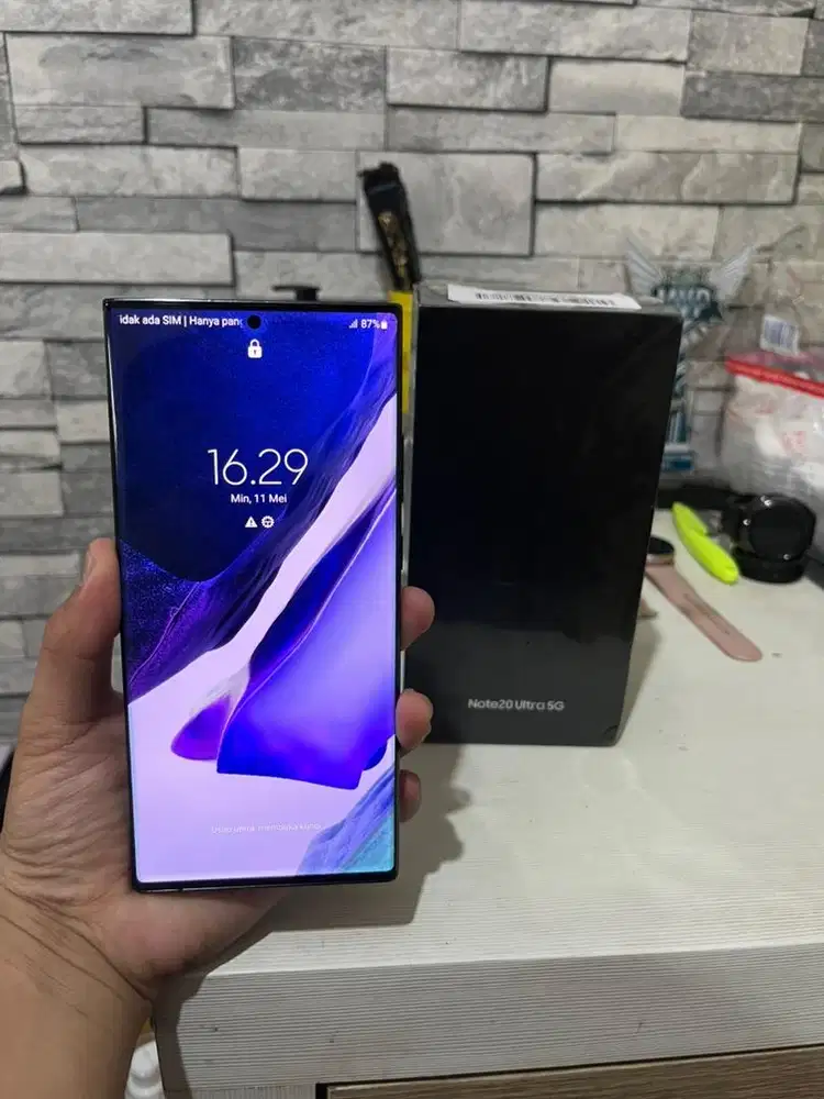 Samsung Galaxy Note 20 Ultra Ex resmi sein Fullset 8/256 gb