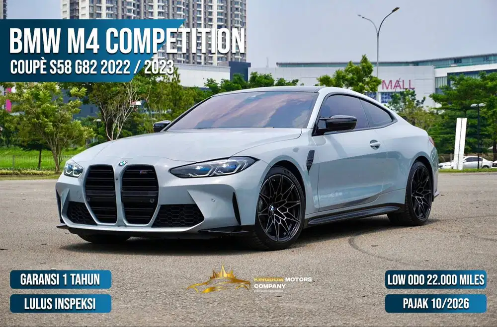 AVAILABLE UNIT – PURE M POWER   BMW M4 Competition G82 2022