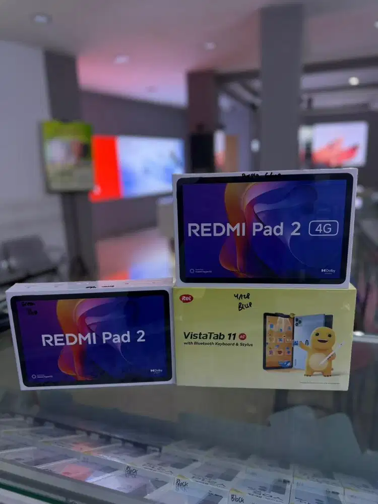 Redmi pad 2 4g 6/128 and vista pad