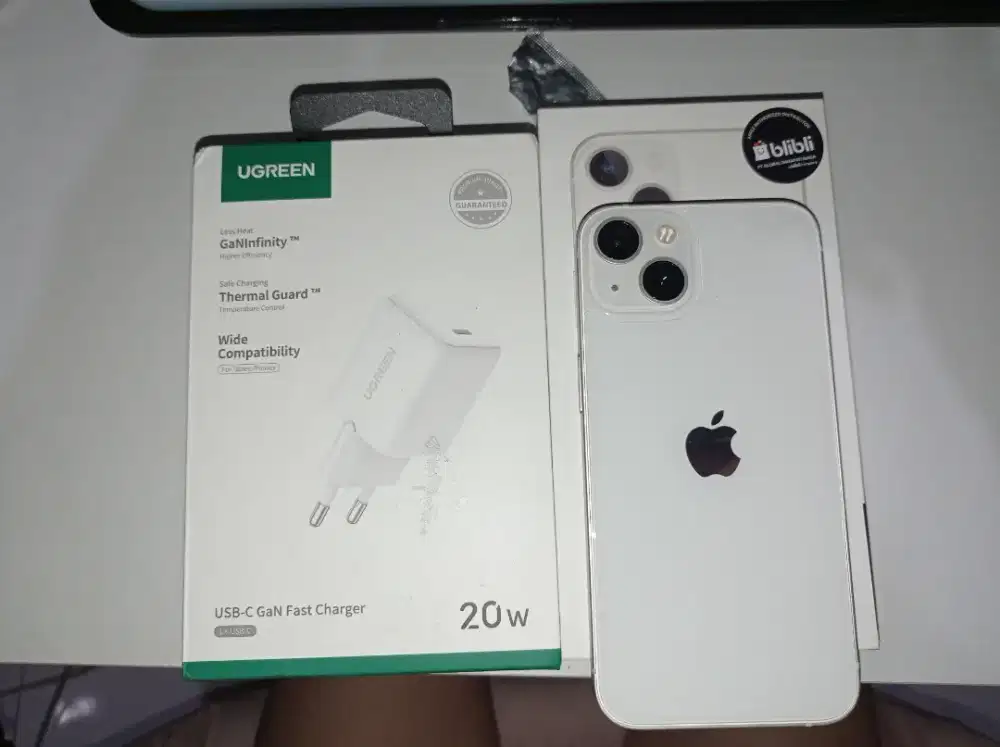 iPhone 13 128gb Basic Starlight Garansi Aktif