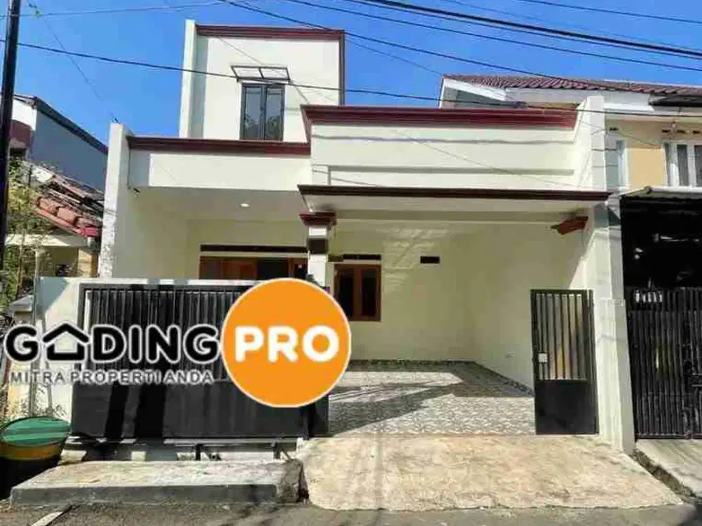 Dijual Rumah 2 Lantai Siap Huni di Pondok Bambu Jakarta Timur,Dalam Komplek,Strategis!