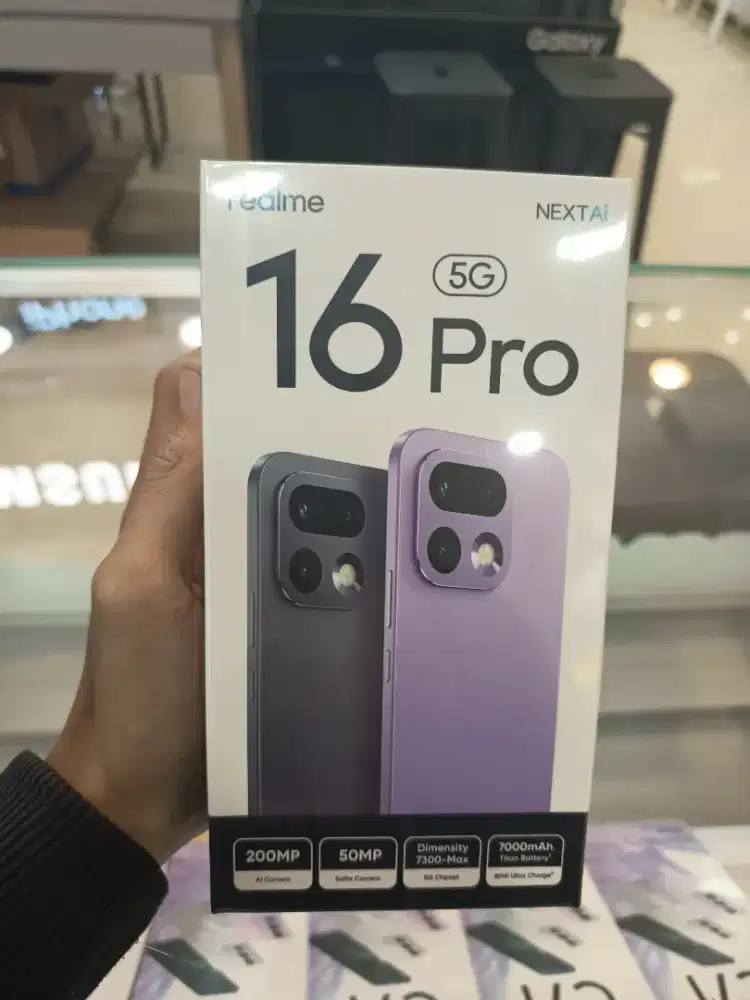 REALME 16 PRO 5G 12/256 GB GARAMSI RESMI