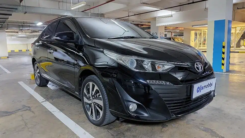 TDP 9,JT, Toyota Vios 1.5 G Bensin-AT Hitam 2021