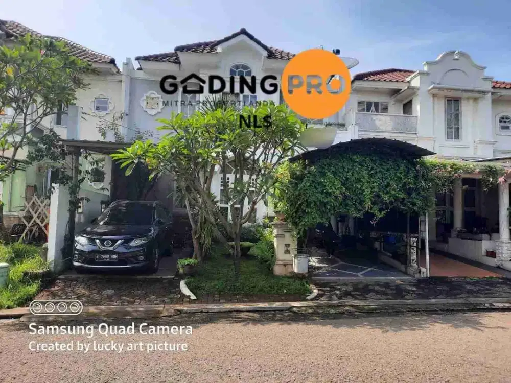 Dijual Rumah 2 Lantai Siap Huni di Legenda Wisata,Lokasi Strategis!