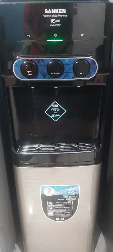 Dijual dispenser merk sanken galon bawah