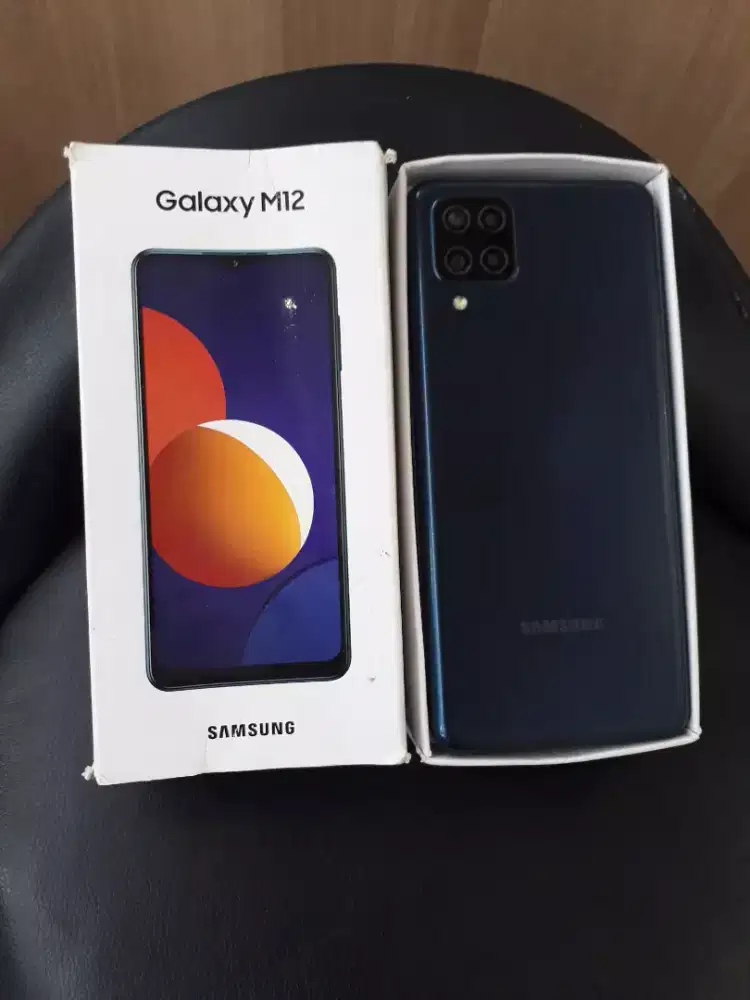 Samsung M12 ram 4/64 fullset