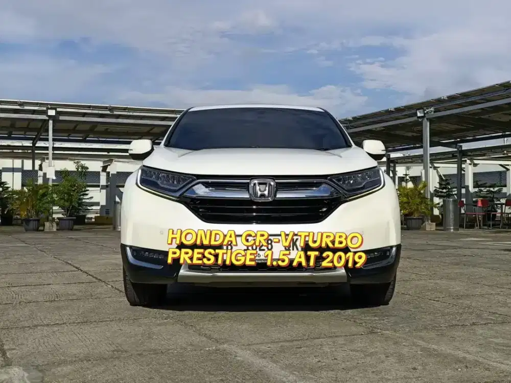 (KM82) HONDA CRV TURBO PRESTIGE 1.5 AT 2019/PAJAK 6 -2026