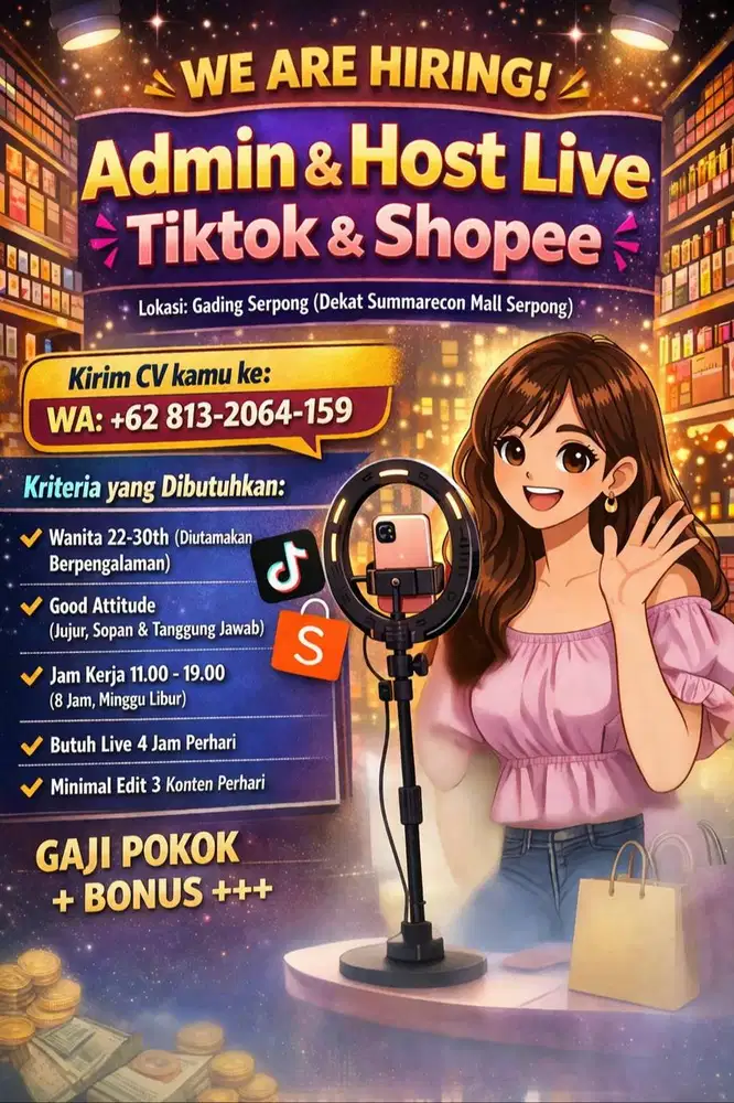 DIBUTUHKAN KARYAWATI