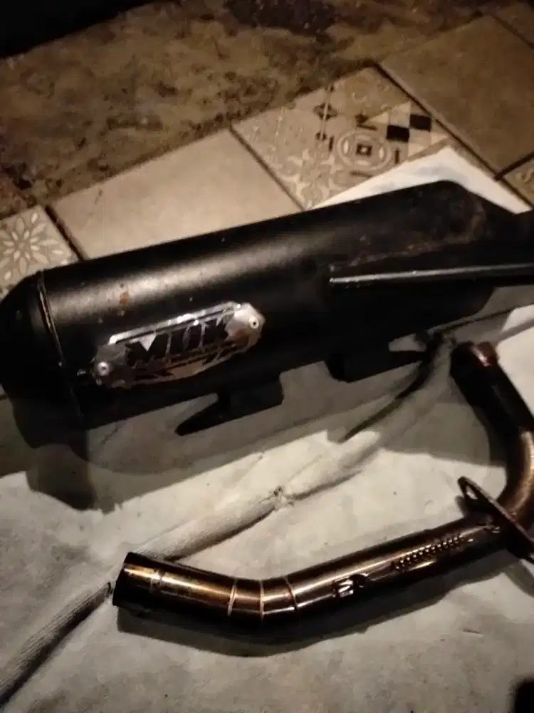 knalpot racing Mio series full bass