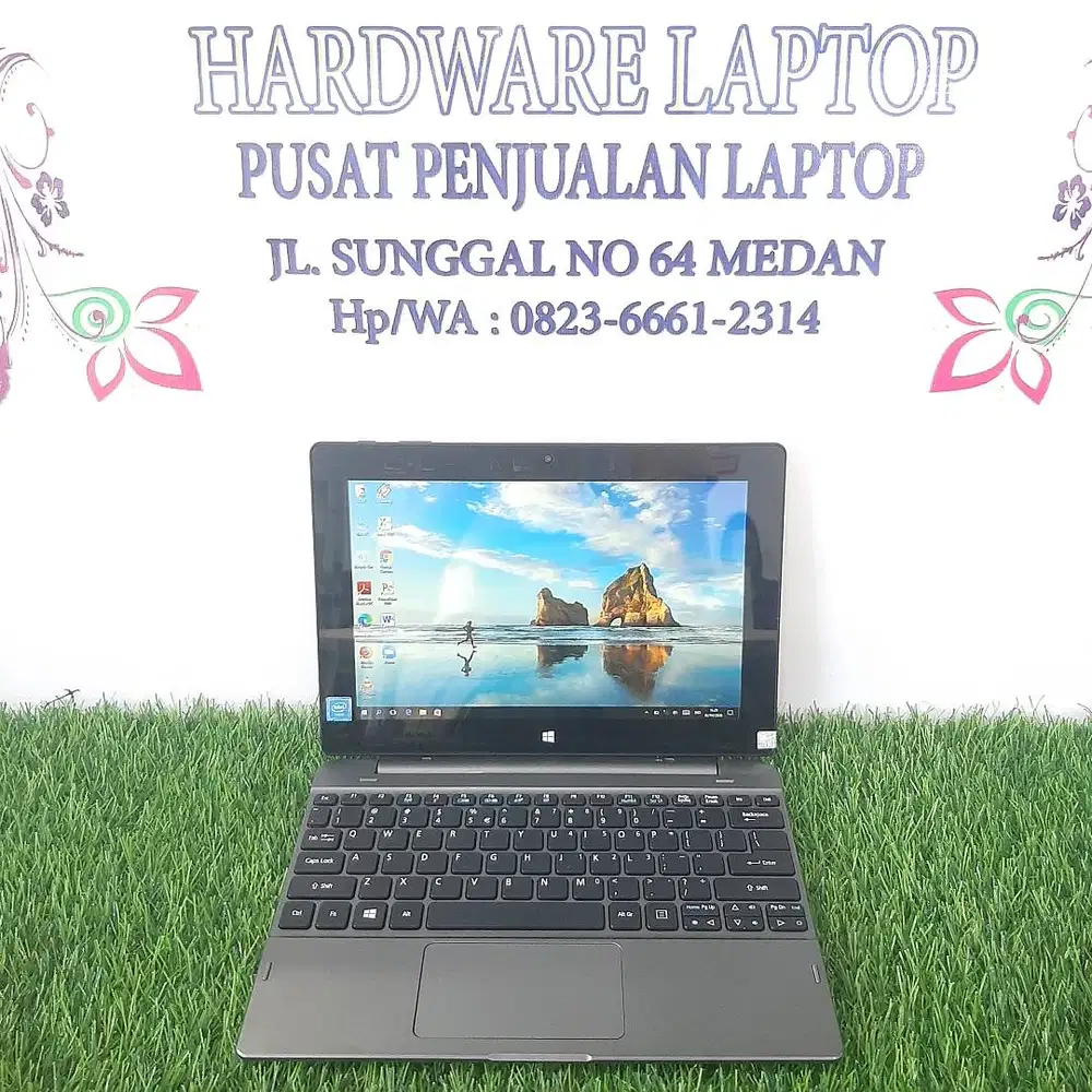 NOTEBOOK ACER TABLET INTEL ATOM X5-Z8350 RAM 2GB HDD 500GB+MMC 32GB