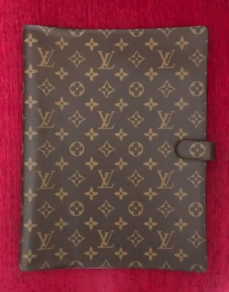 Louis Vuitton Monogram block A4 Notebook