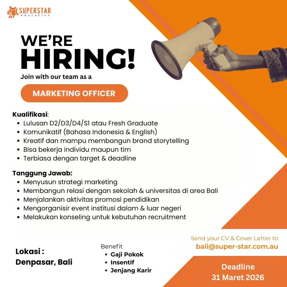 Marketing officer
