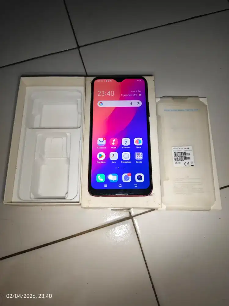 Vivo Y12 Ram 3/64gb Hp dan Dus aja