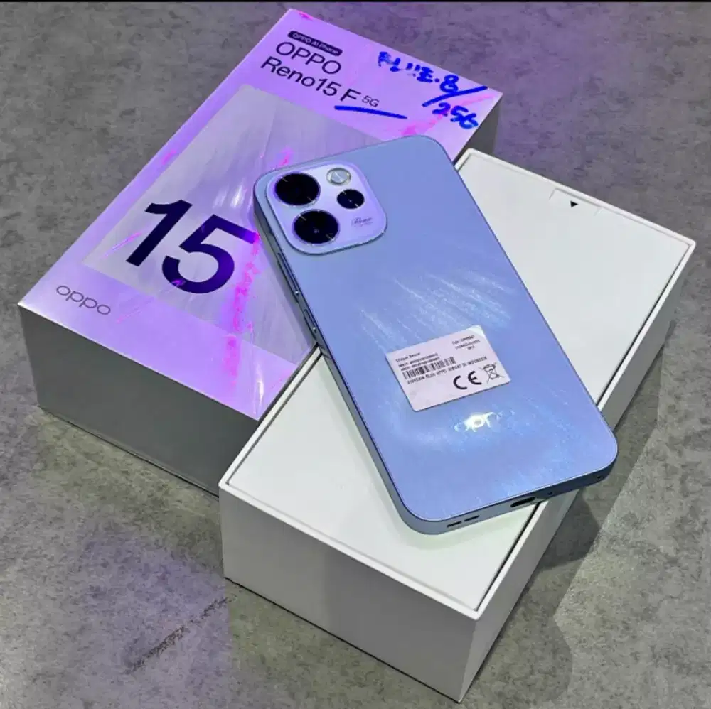 Oppo Reno 15f 8/256 ori like new