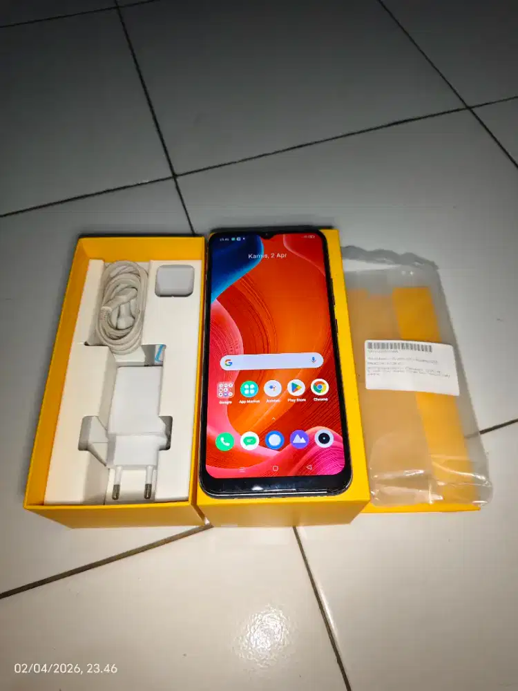 Realme C15 Ram 4/128gb, Fullset