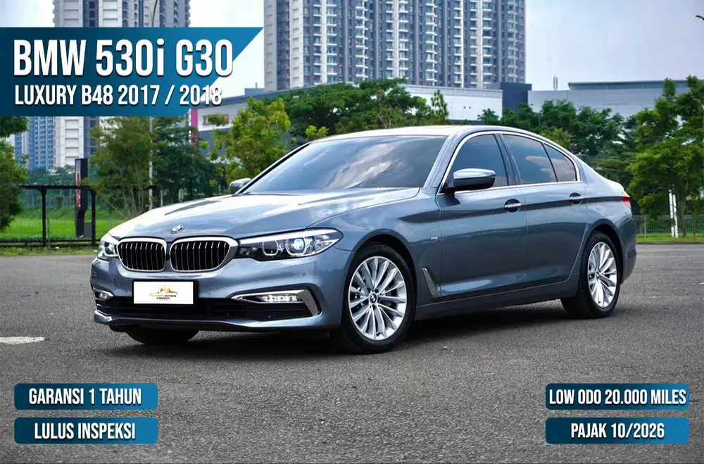 AVAILABLE UNIT  BMW 530i G30 Luxury 2017